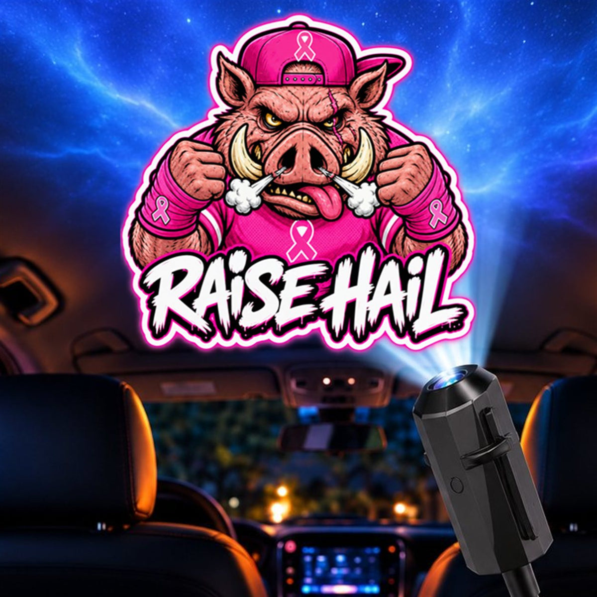 Pink Fighter scene
