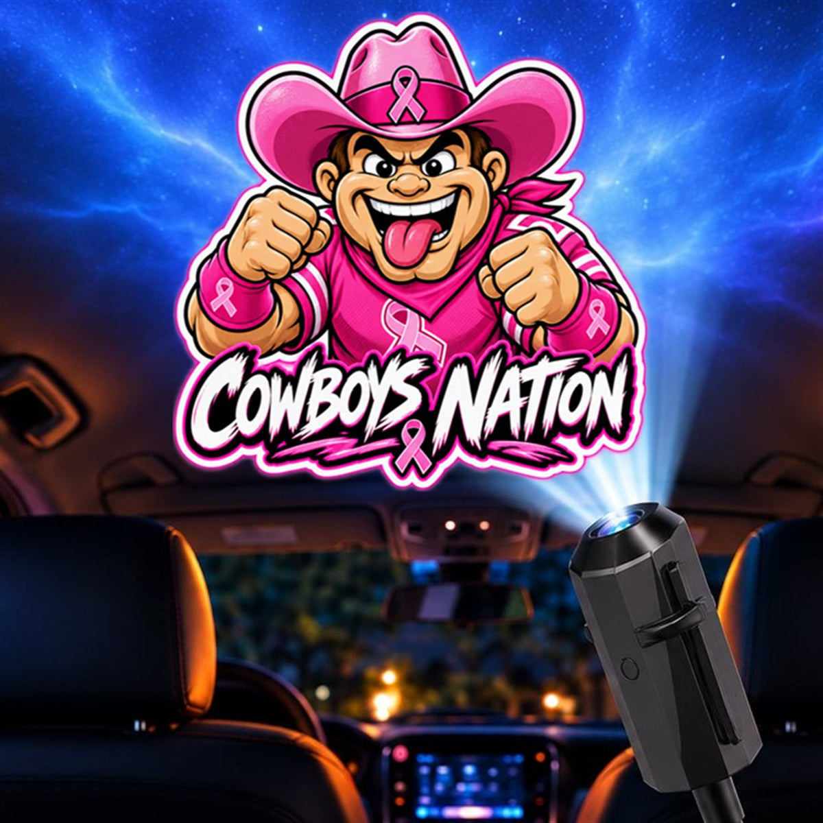 Pink Fighter scene