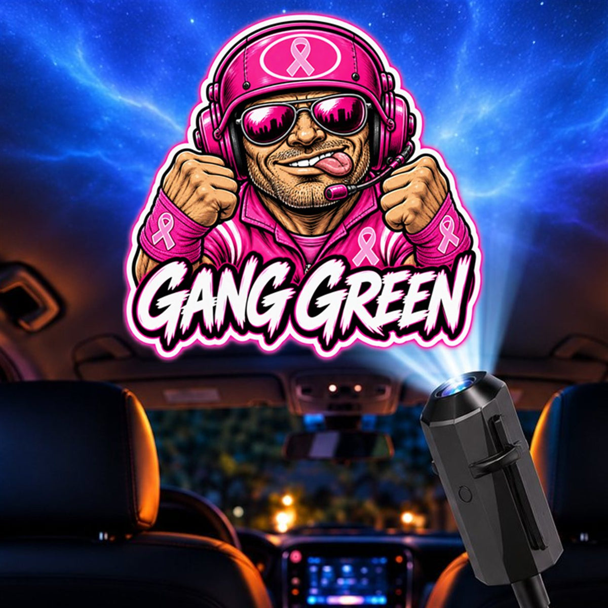 Pink Fighter scene