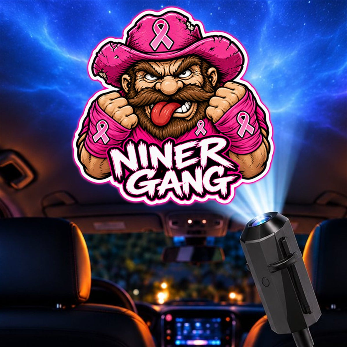 Pink Fighter scene