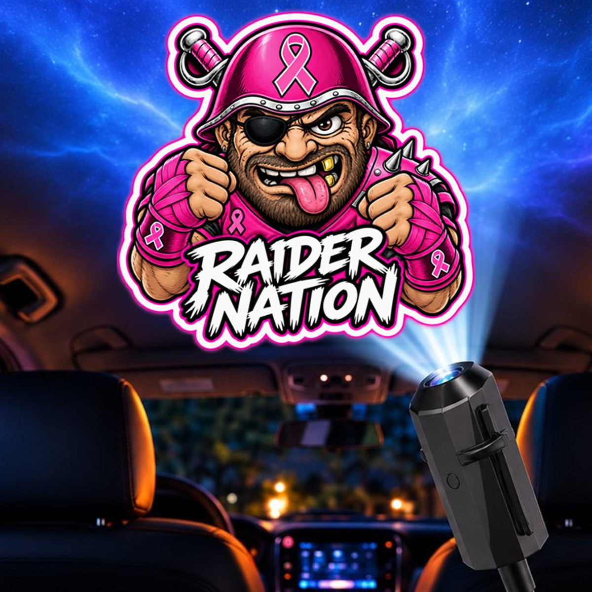 Pink Fighter scene