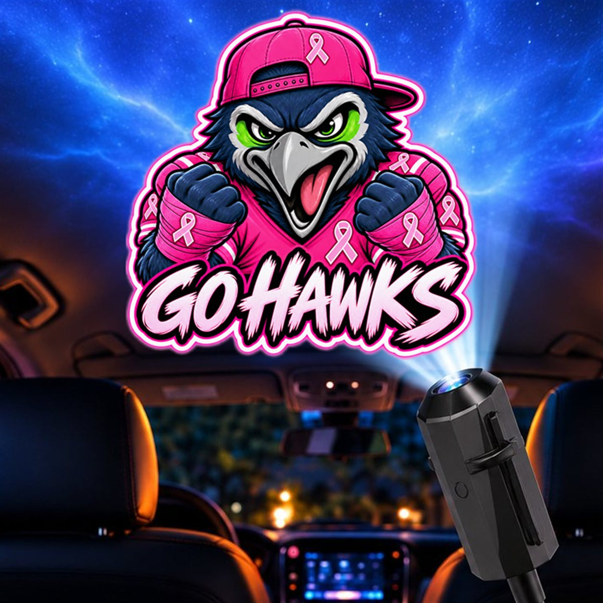Pink Fighter scene