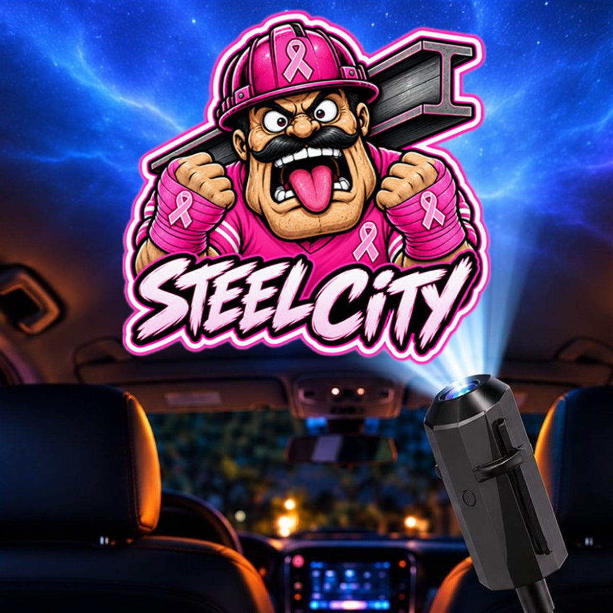 Pink Fighter scene